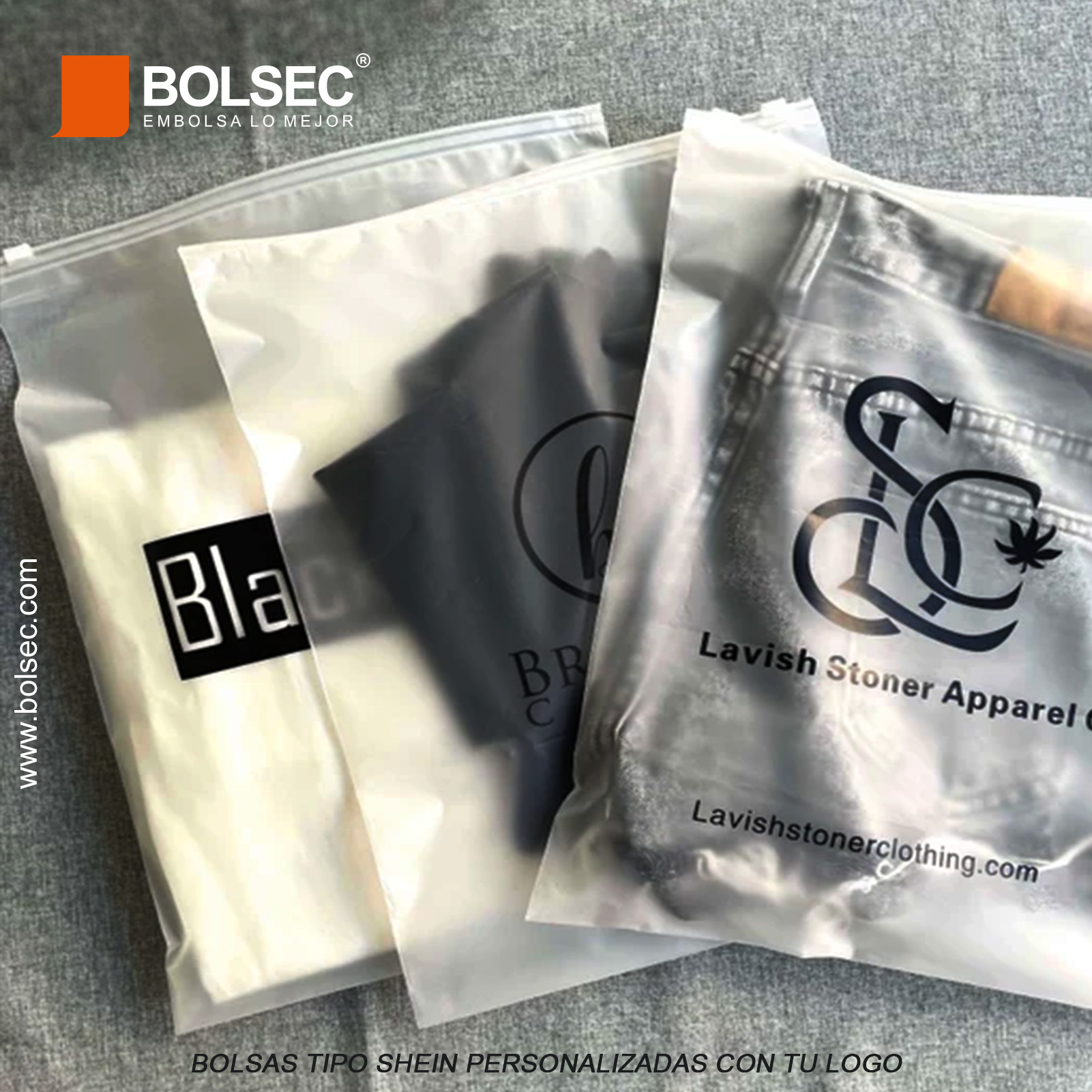 venta de bolsas tipo shein personalizadas